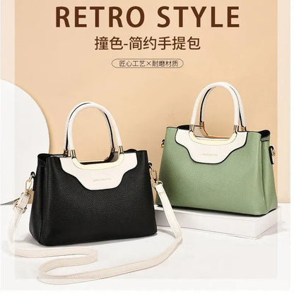 Luxury Designer Handbag 2025 - Women Leather Shoulder Bag Printed Monogram Crossbody