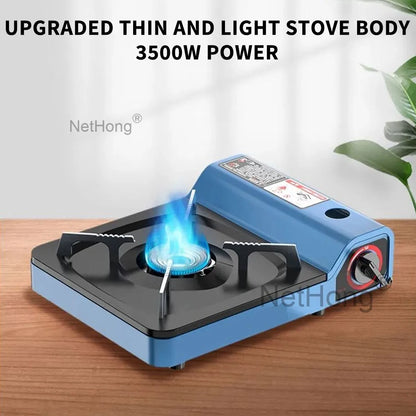 Portable Camping Gas Cooker Outdoor Single Burner Stove Butane BBQ Carry Bag UK