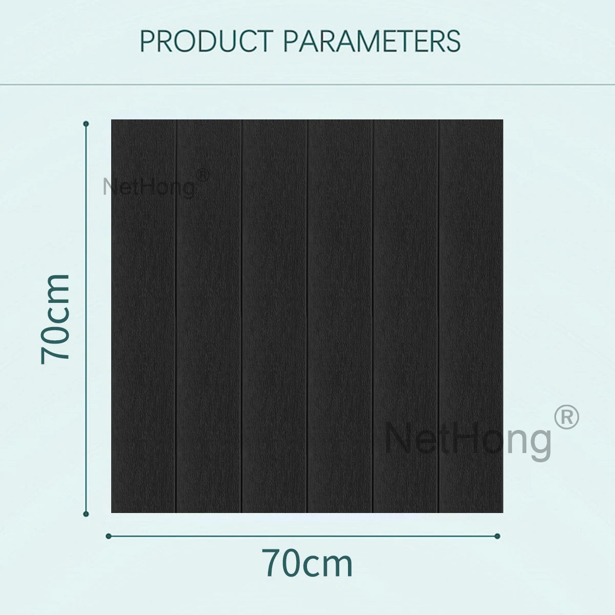 Waterproof Brick Stone Wallpaper Self Adhesive Vinyl Wall Decor Sticker 70*77cm