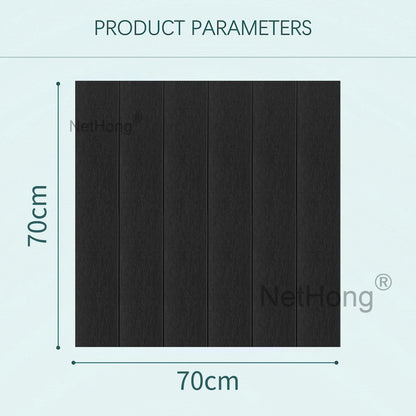 Waterproof Brick Stone Wallpaper Self Adhesive Vinyl Wall Decor Sticker 70*77cm