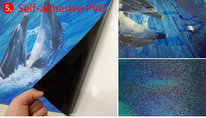 Photo Wallpaper Modern 3D Stereo Golden Geometric Murals Living Room TV Background Wall Decor Self-Adhesive Waterproof Stickers