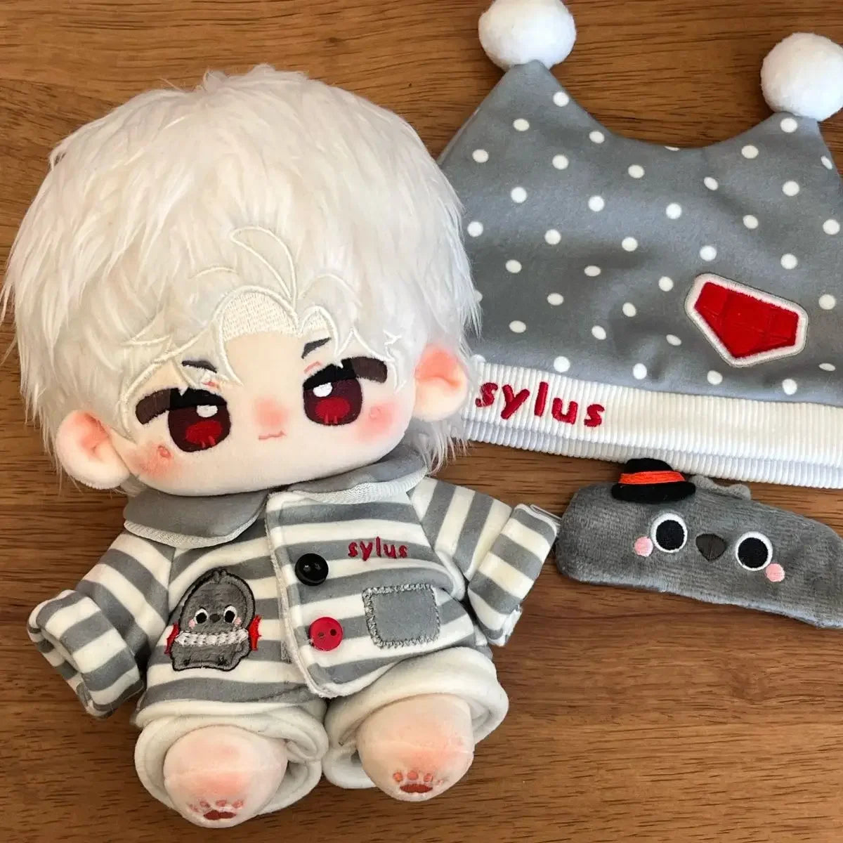 10/20/40cm Doll Plush Clothes Land D Zayne Rafayel Xavier Caleb Cartoon Toys Accessories Changing ClothesStuffed