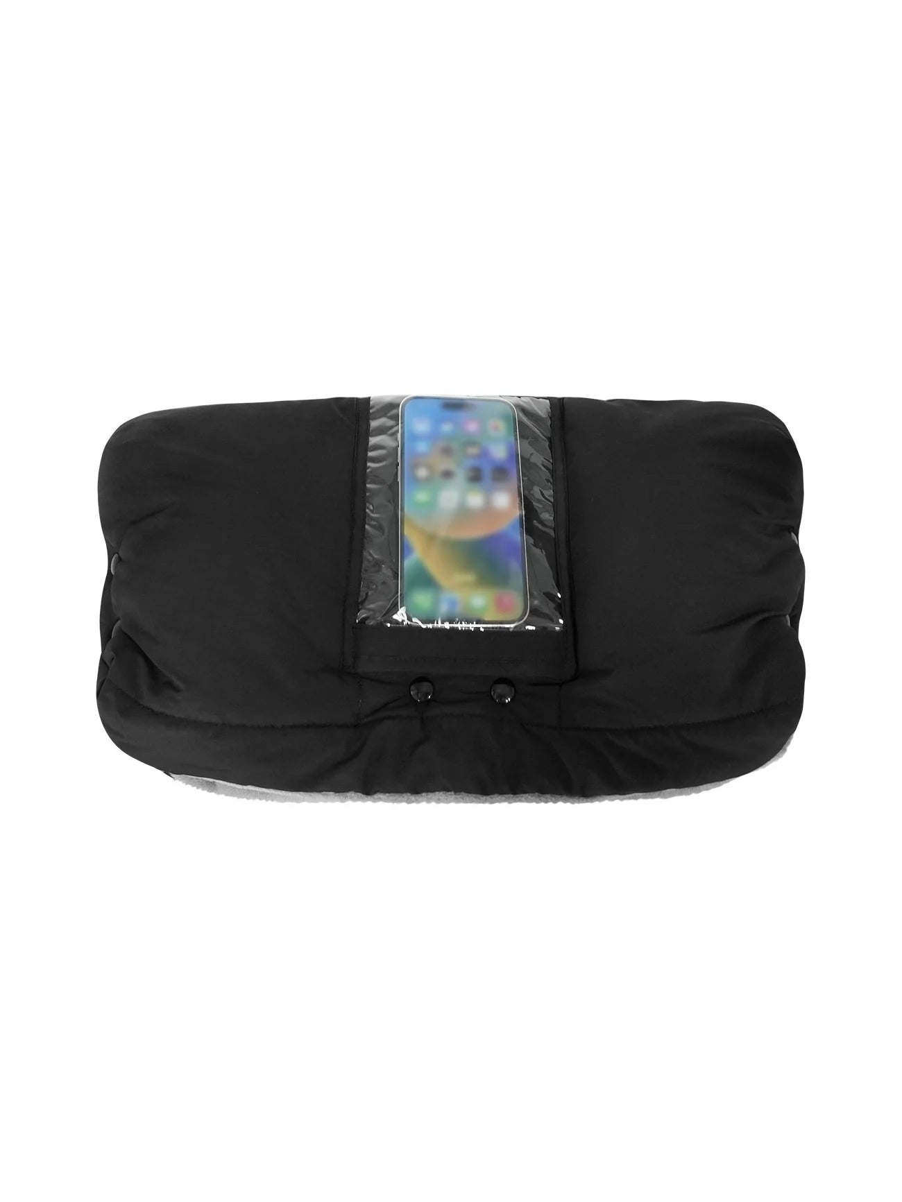 Stroller Warm Gloves with Phone Pocket & Without Phone Pocket Winter Stroller Hand Muff Waterproof Windproof Warm Gloves