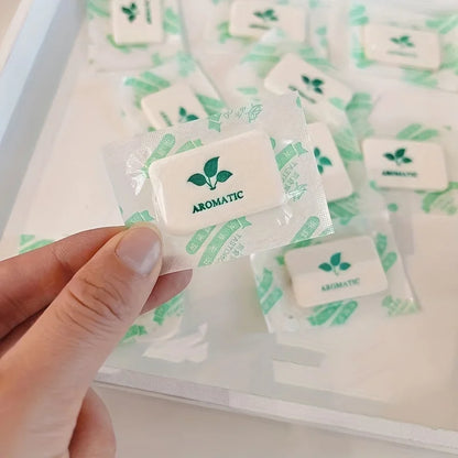 100pcs Jasmine Fragrance Bags - Perfect for Wardrobes, Cars, and Home Fragrances
