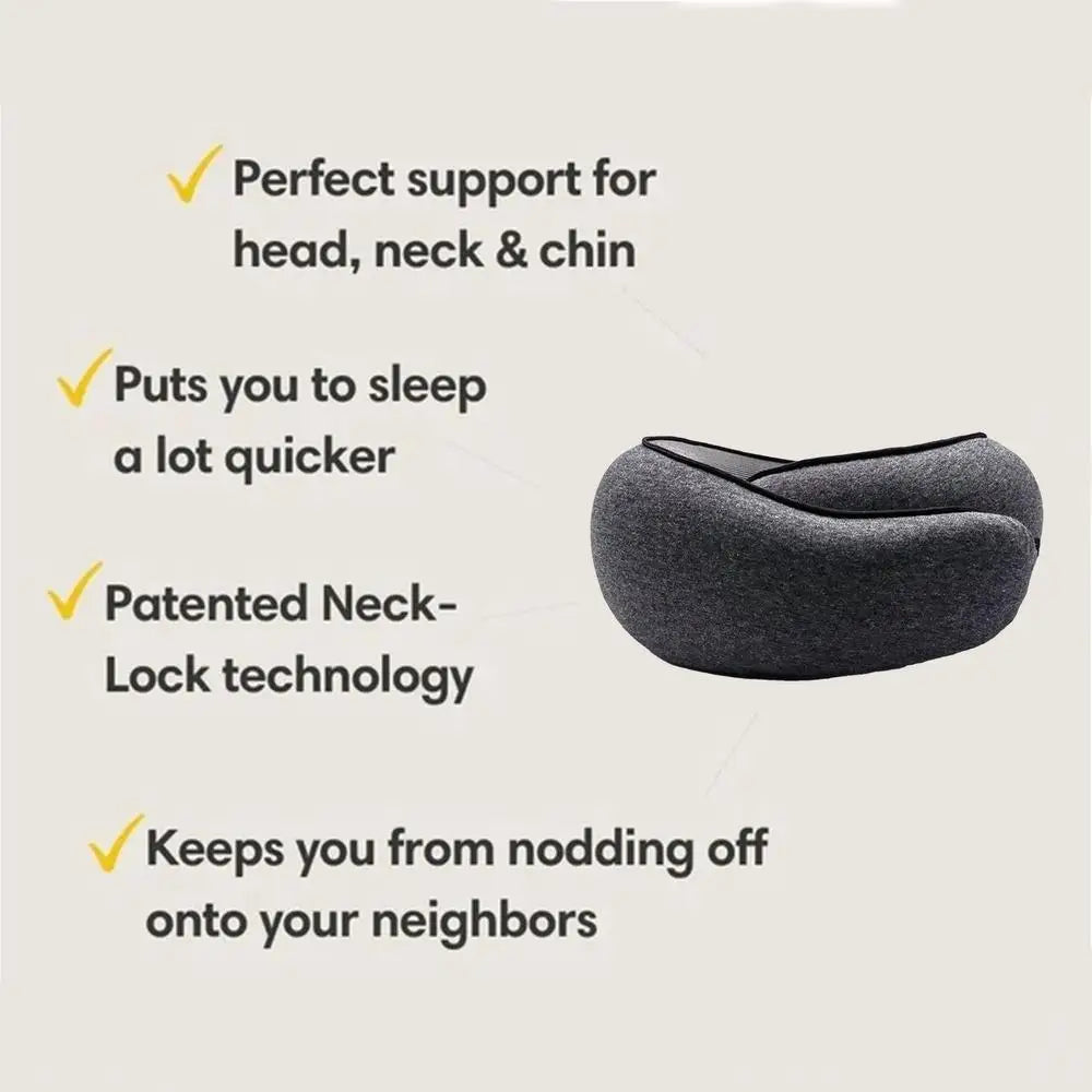Neck Support Pillow Flight Travel Neck Pillow Comfortable Head Cushion Support Neck Pillow Accessories For Sleep Rest Airplane