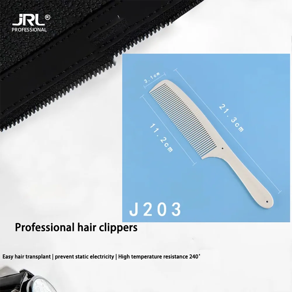 JRL Professional Barber Comb - Heat Resistant 240° Hairdressing Comb for Styling