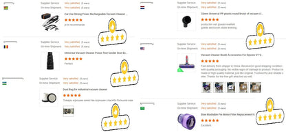 Carpet Cleaner Transparent Nozzles, Swivel Head Vacuum Cleaner Brush, Nozzle Brush Head For Vacuum Cleaners