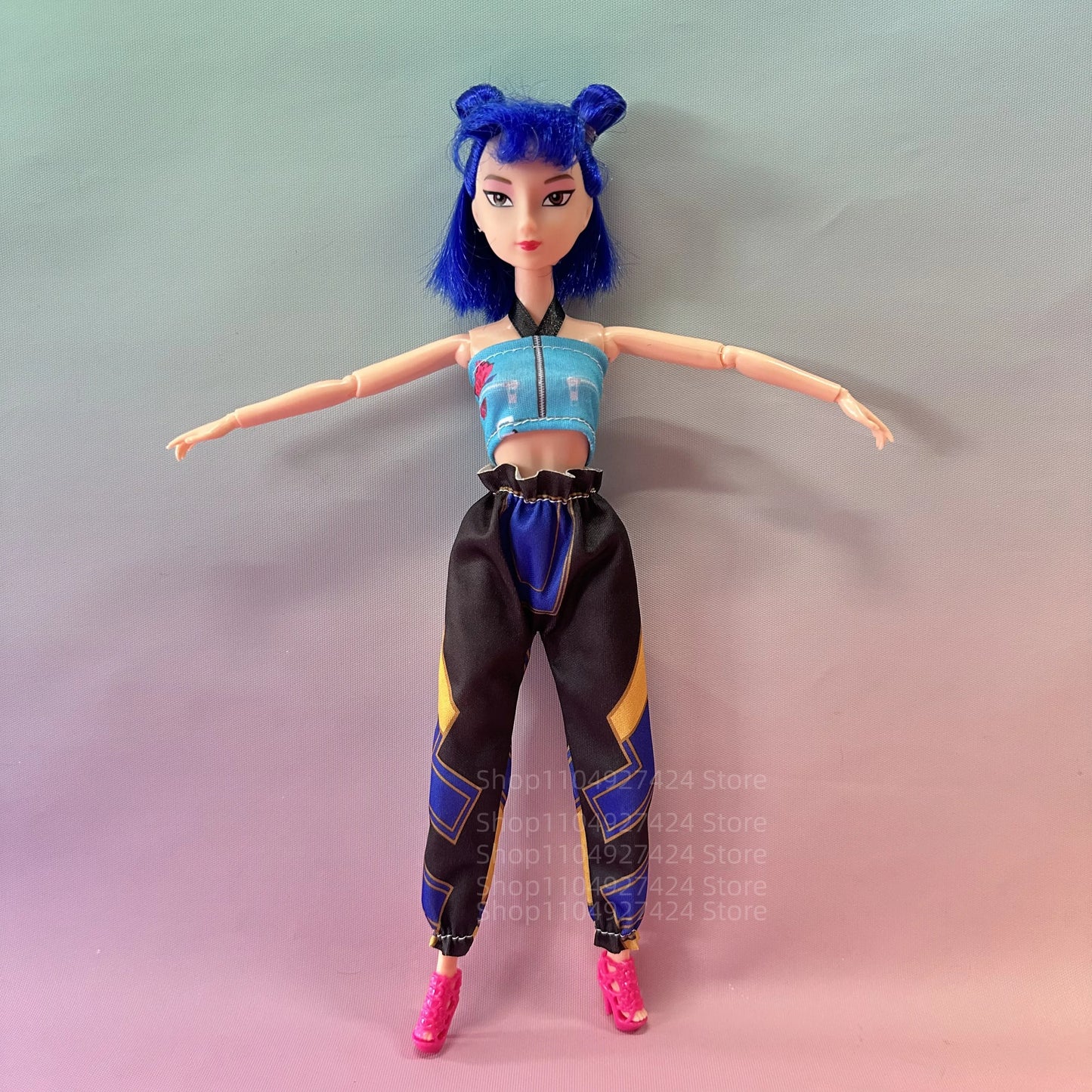 2025 NEW Kpop Demon Hunters Action Figure Vinyl Doll Toy Kawaii Huntrix Anime Figures Rumi Mira Zoey For Children Christmas Gift