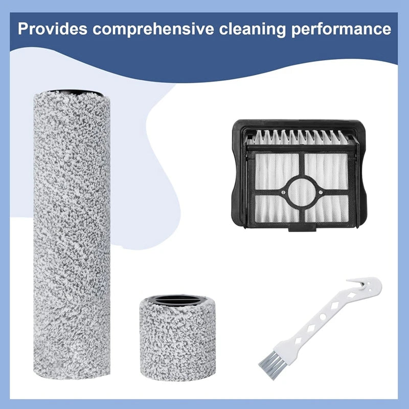 ABNO-For Eureka Rapidwash New630 Robot Vacuum Main Roller Brush Hepa Filter Replacement Parts Accessories