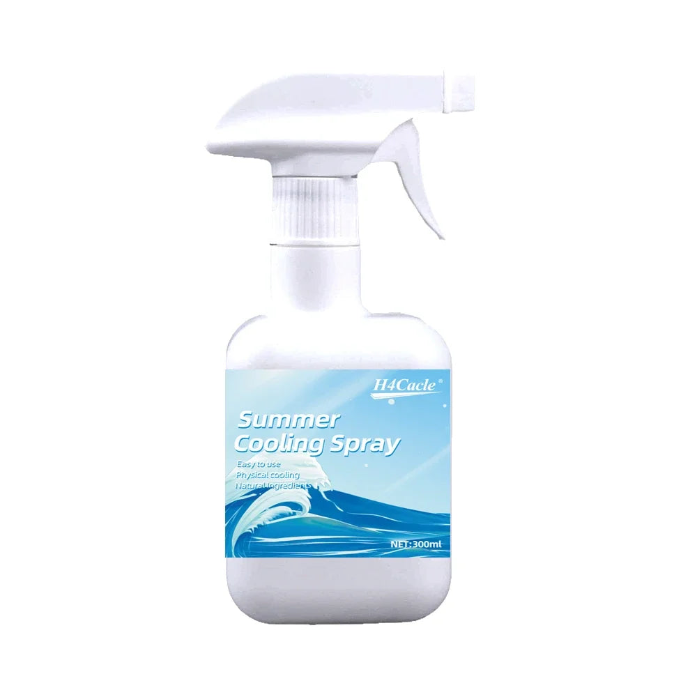 Summer Cooling Spray Car Seat Coolant Hot Days Interior Household Pool Courtyard Outdoor SportsPet Shoes Quick Cooling Agent