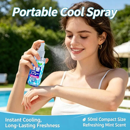Cooling Spray Outdoor Sun Protection And Cooling Spray,Cooling Spray Students Summer An Excellent Anti-Heat And Cooling Solution