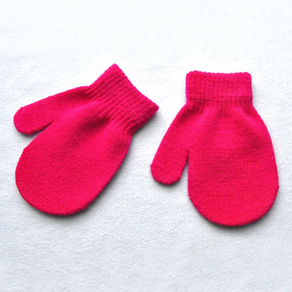 Soft Warm Winter Gloves for Toddlers & Kids (1-4 Years) - Baby Mittens