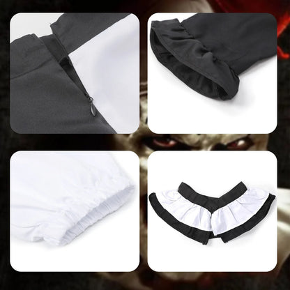 Terrifier 2 Art The Clown Cosplay Halloween Jumpsuit Fancy Dress Joker Costumes