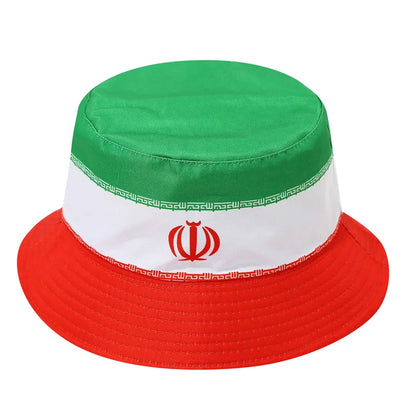 2026 Countries National Flag Bucket Hat Men Women Football Fan Party Football Cup Reversible Sun Hat Soccer Fans Fisherman Hat