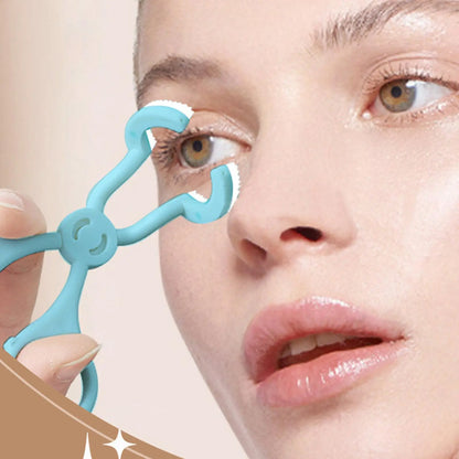 Soft Lens Applicator Tool Soft Eye Lens Holder With Integrated Soft Silicone Strip Portable Beginner Eyelid Opener Solution
