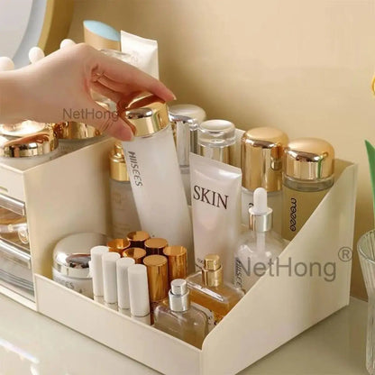 Makeup Cosmetic Organiser Dressing Table Make-Up Holder Tidy Storage Box New