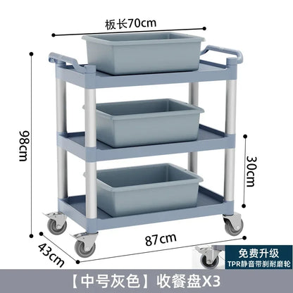 Loading Storage Trolley Cart Tool Service Cart Auxiliary Tool Trolley Carrito De Almacenamiento Con Ruedas Organizer Cart ST042