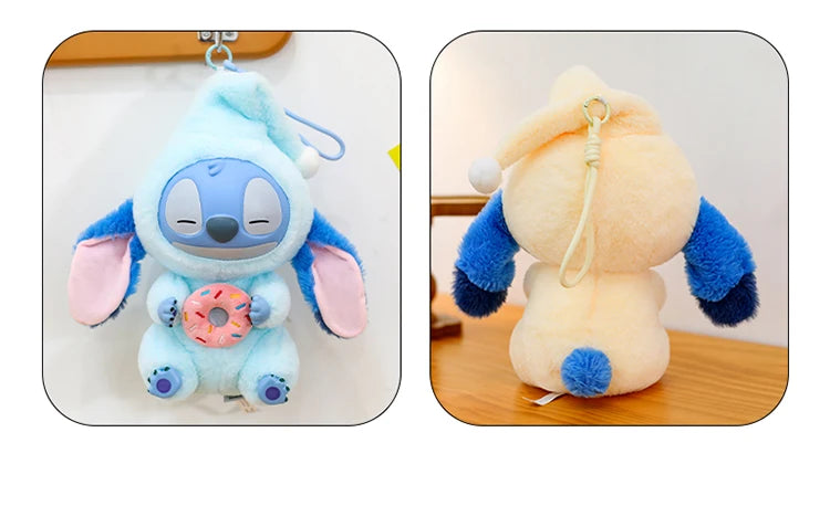 New Stitch Eat Some Thing Before Sleep Series Vinyl Blind Box Bag plush Pendant Cute Doll Mystery Box Toy Adult Birthday Gift