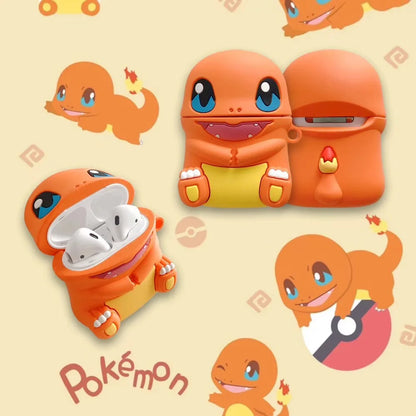 Cute Cartoon Eevee Squirtle Bulbasaur For Airpods 1 2 3 Pro Pro 2 Case Silicone Earphone Case Accessories Cover
