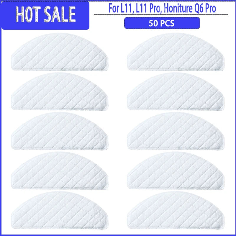 Hauptseitenbürste, Filter, Wischmopp, Staubbeutel für Imou L11 / L11 Pro / Honiture Q6 Pro / Laresar L6 Pro / Airrobo T10+ / Arnagar S8 Pro Ersatzteile