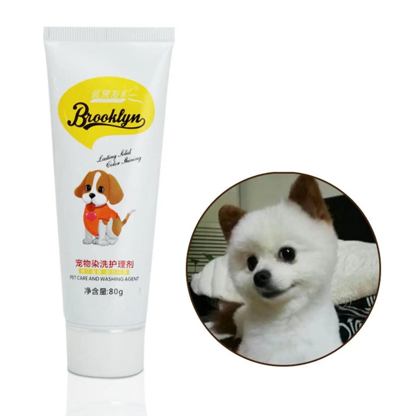 Dog Hair Dye Safely Grooming Lightweight Pet Care Professional Hair Dye Coloring
