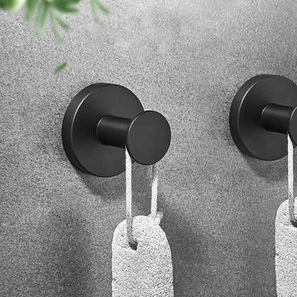 2/4x Stainless Steel Suction Cup Hook Waterproof Wall Mount Hooks Punch-free Reusable Kitchen Bathroom Wall Hanger Towel Clothes