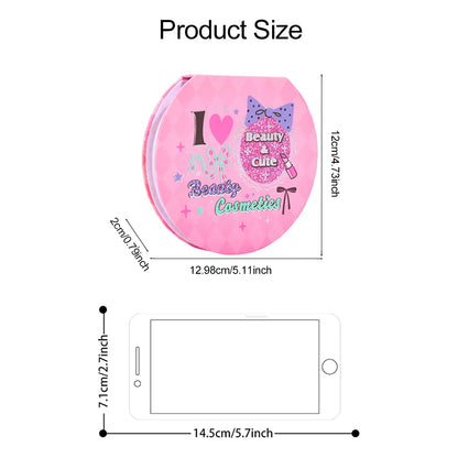 Princess Make Up Box Play House Toy Girls, Eye Shadow Makeup Cosmetics Handbag, Birthday Christmas Gift for Kids Party Cosplay