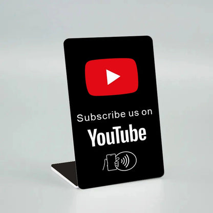 NFC Programmable Google Review Card NFC Table Display NFC Google Reviews Display Bending Card
