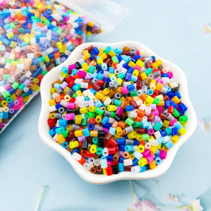 Fuse Beads 5mm 1000pcs 36 Color Pearly Iron Beads for Kids Hama Beads Diy Puzzles High Quality Children Handmade Gift Perler Toy