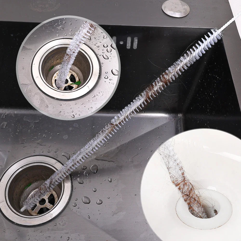 Flexible Long Pipeline Cleaning Brush Multipurpose Washing Machine Dryer Lint Remover Kitchen Sewer Dust Cleaner Brushes Tools