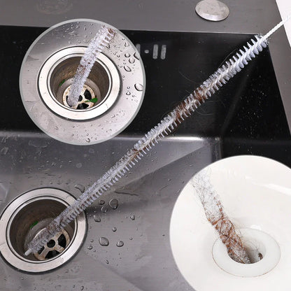 Flexible Long Pipeline Cleaning Brush Multipurpose Washing Machine Dryer Lint Remover Kitchen Sewer Dust Cleaner Brushes Tools