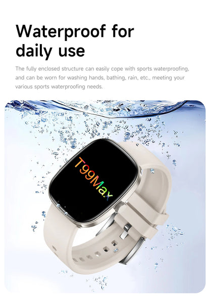 New Smart Watch Android IOS Phone 1.44 Inch Color Screen Bluetooth Call Blood Oxygen/Pressure Monitoring Smart Watch Women Men