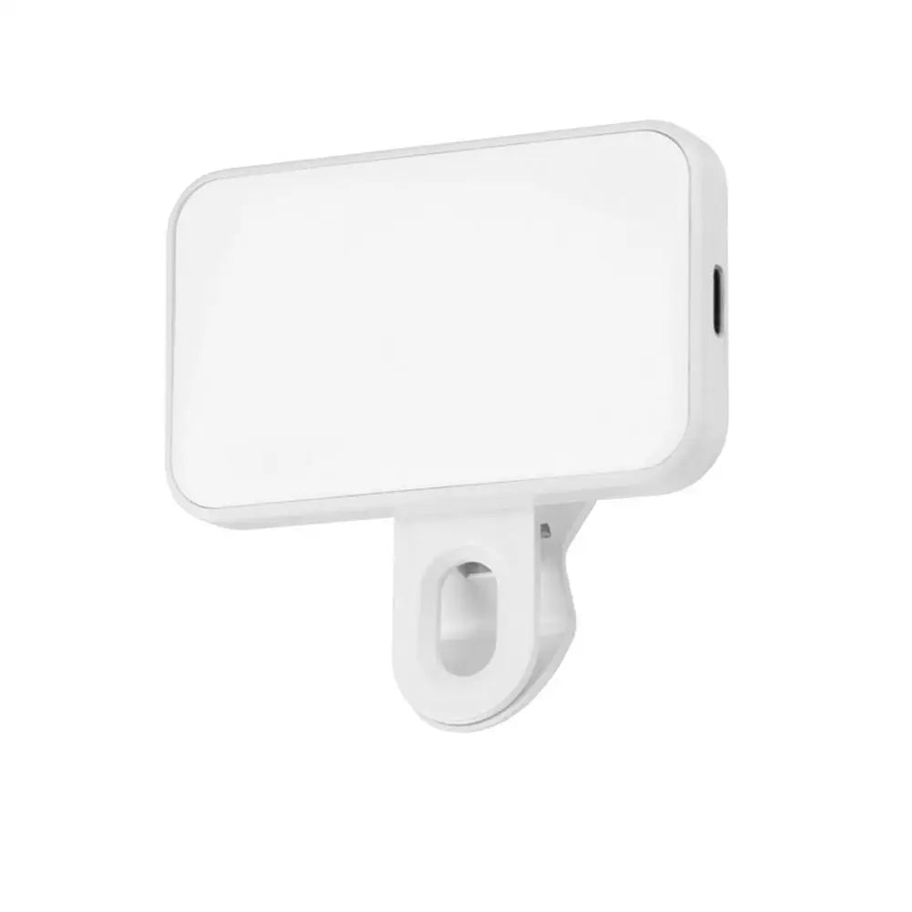 Mini Mobile Phone Flashes Selfie Lights Rechargeable 3 Modes Brightness Adjustable Clip On For Laptop Mobile Phone Fill light