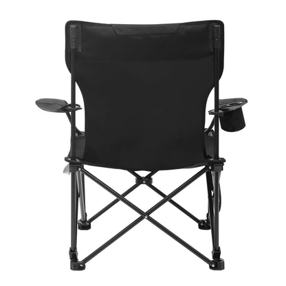 Folding Camping Chair  Lightweight Outdoor Chair Fishing Chair with Headrest Cup Holder Storage Carry Bag for Hiking Picnic Beac