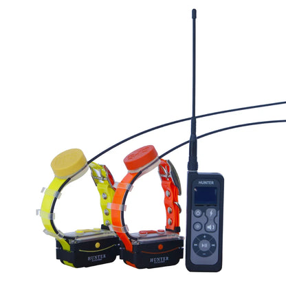 Waterproof for 2 Dog Gps tracker Collar for Hunting No Sim Card  GPS-25002-PRO