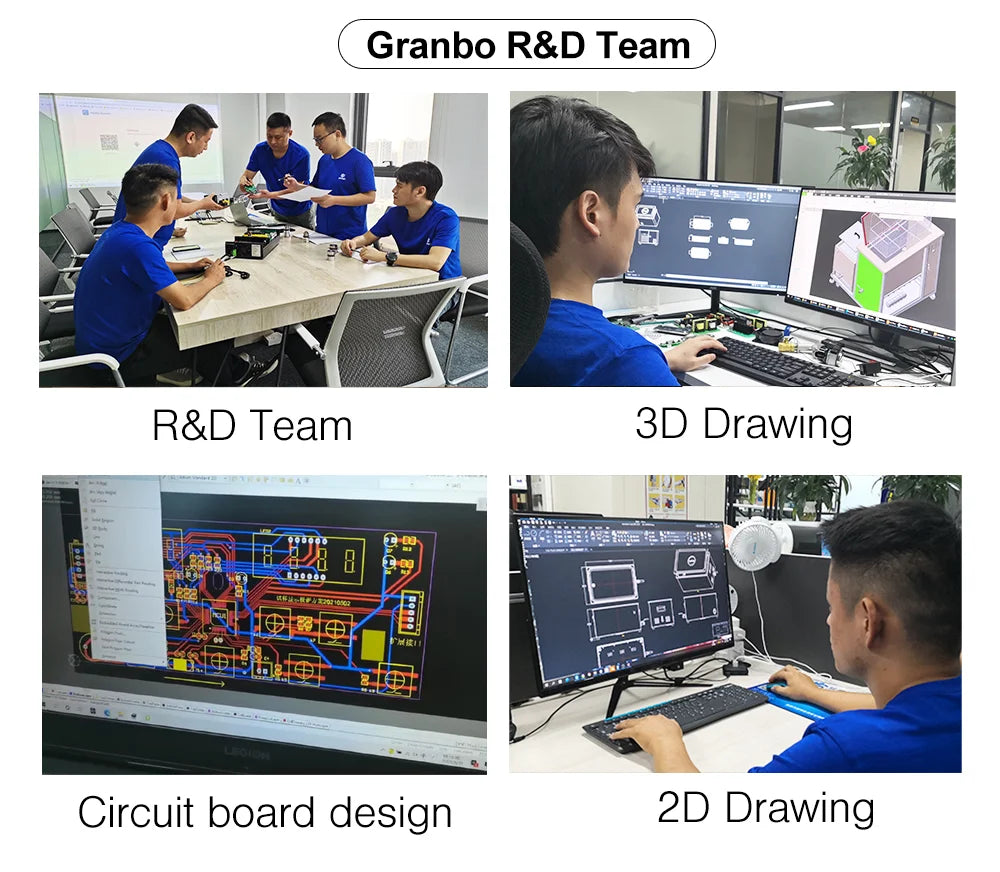 Granbo Ultrasonic Cleaner 3.2L Ultrasound Cleaning Bath 180W Laboratory Ultrasonic Tank Bicycle Chains Cleaning Machine