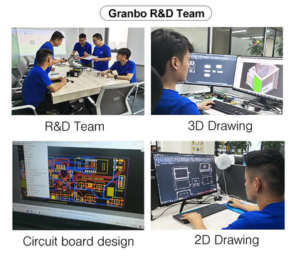 Granbo Ultrasonic Cleaner 3.2L Ultrasound Cleaning Bath 180W Laboratory Ultrasonic Tank Bicycle Chains Cleaning Machine