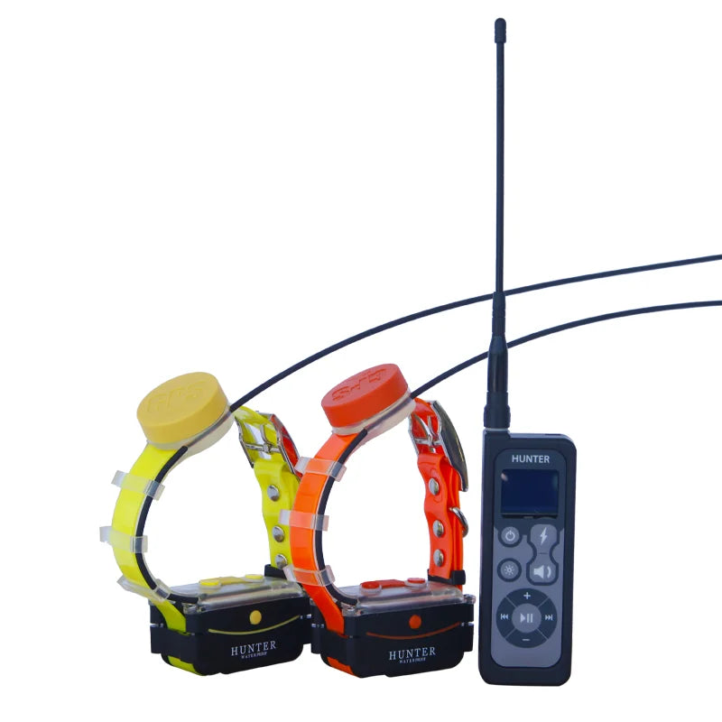Waterproof for 2 Dog Gps tracker Collar for Hunting No Sim Card  GPS-25002-PRO