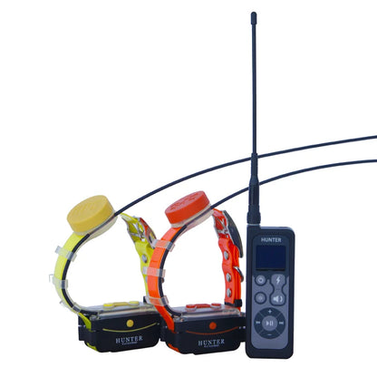 Waterproof for 2 Dog Gps tracker Collar for Hunting No Sim Card  GPS-25002-PRO