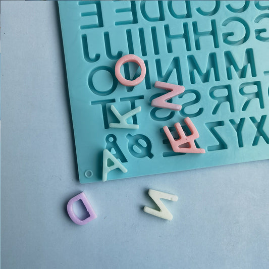 Letter Card Insertion, Sugar Flipping And Glue Dropping Biscuit Mold