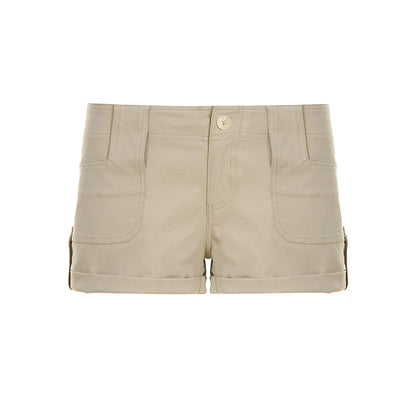 Bold And Distinctive American-style Chic Women's Versatile And Trendy Basic Hot Pants