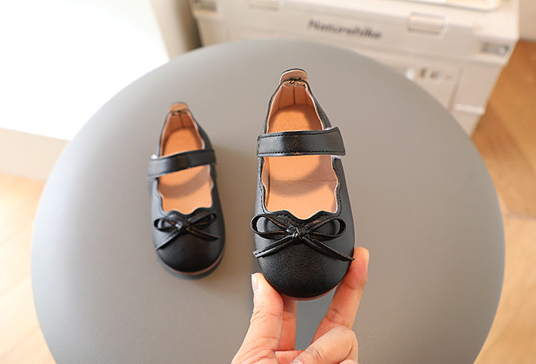 Girls Princess Mary Jane Shoes - Star Pattern Non-Slip Toddler Shoes