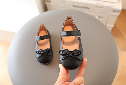 Girls Princess Mary Jane Shoes - Star Pattern Non-Slip Toddler Shoes