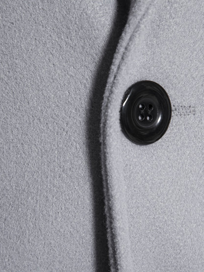 New Men's Mid-length Single Breasted Trench Coat Jacket