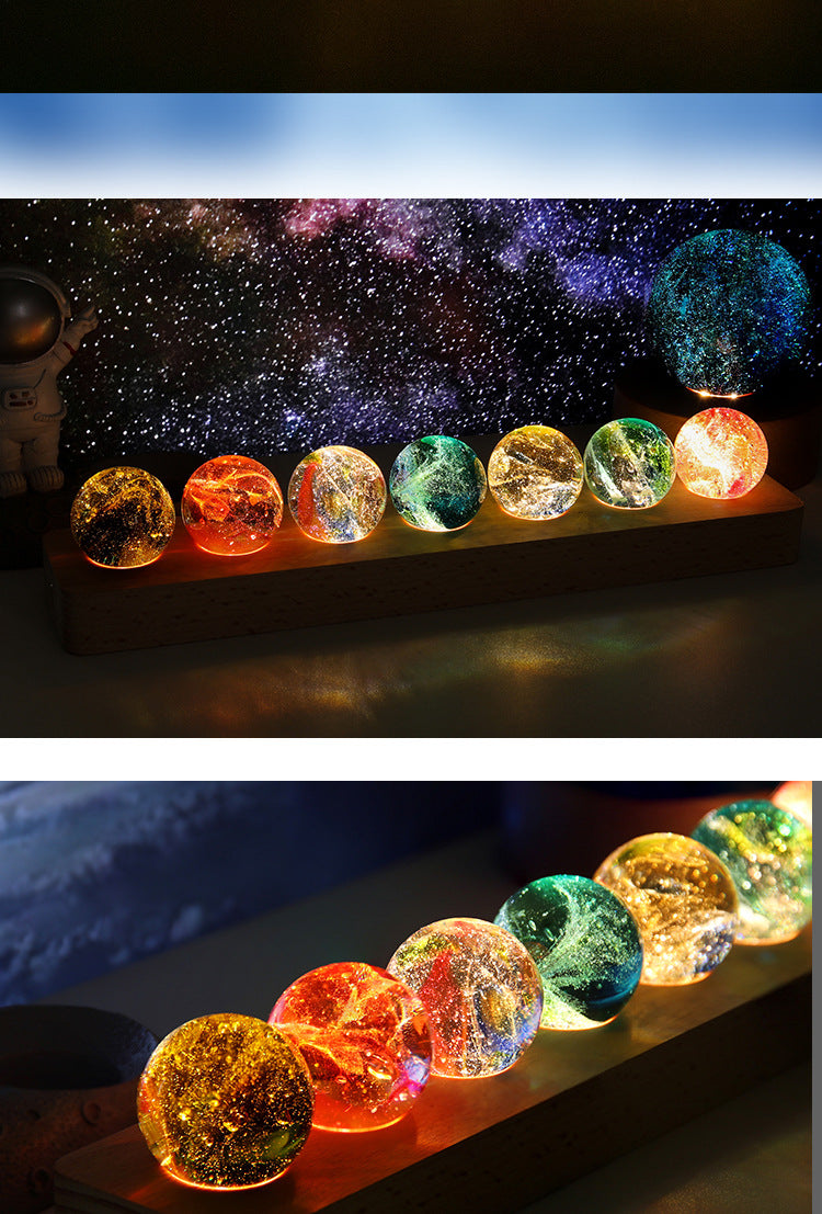 Colorful Glass Bead Crystal Decoration Valentine's Day Birthday Gift