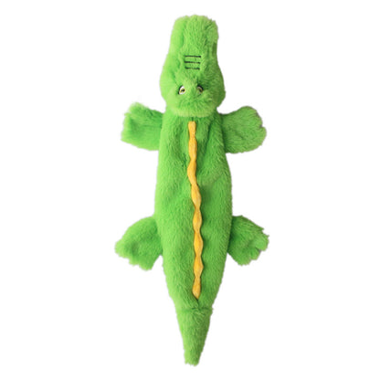Squeaky Dog Toy Tough No Stuffing Toys For Aggressive Chewers Small Medium Large Dogs Durable Crinkle Interactive Plush Puppy Toys For Birthday Gift