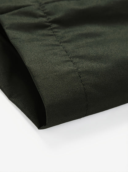 Mens Premium Waterproof Rain Jacket - Durable & Breathable Windbreaker with Adjustable Hood - Ideal for Hiking, Travel, and Outdoor Adventures