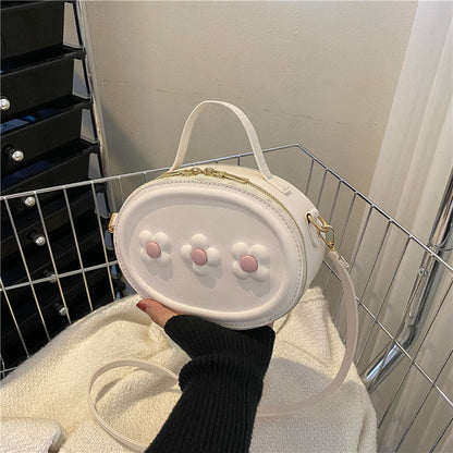 Casual Fashion Solid Color Simple New Embossed Pouch