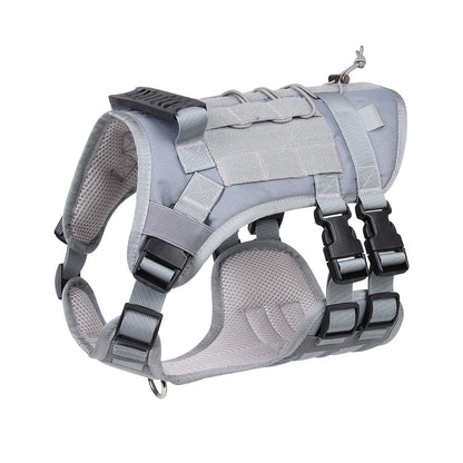 Tactical Chest And Back Oxford Large Dog Vest
