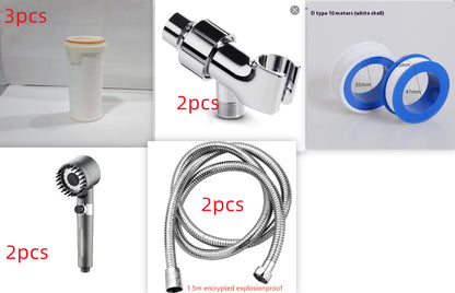 Snowflake Spray Filter Purified Water Pressurized Showerhead Nozzle